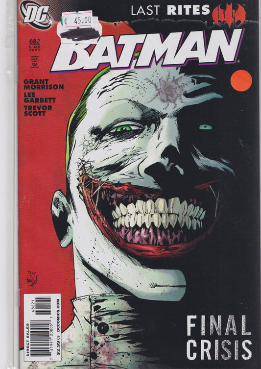 Batman #682 (2008) Joker variant  VF
