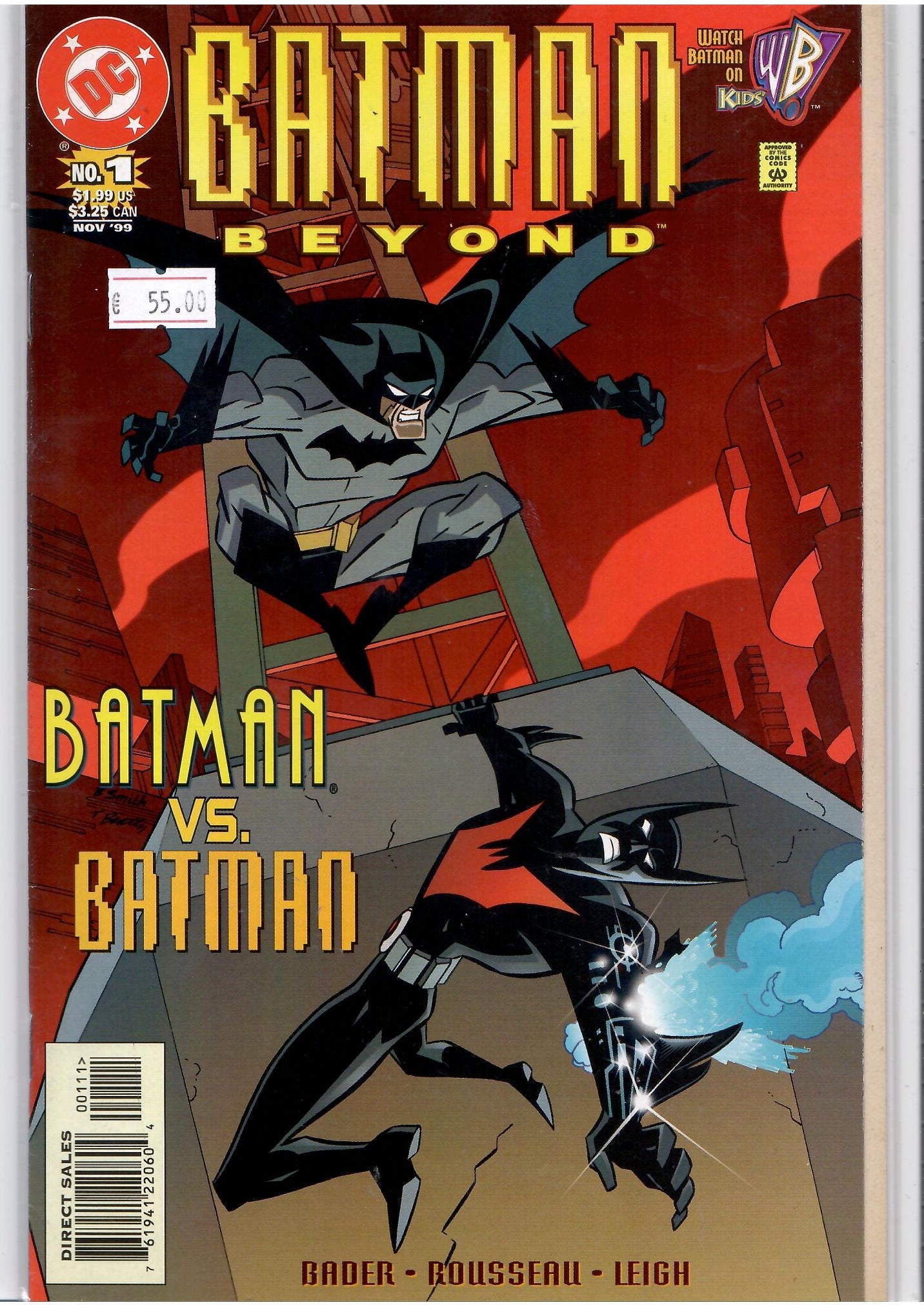 Batman Beyond  #1 (1999) 1° On going  Very Fine