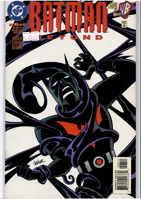 Batman Beyond  #6 (1999) 1° Mini Serie Very Fine