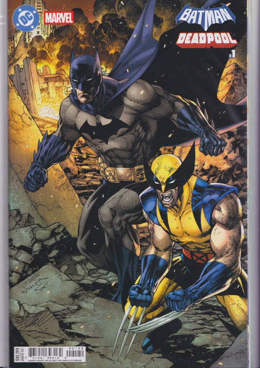 Batman Deadpool #1 (2025) Jim Lee Variant NM