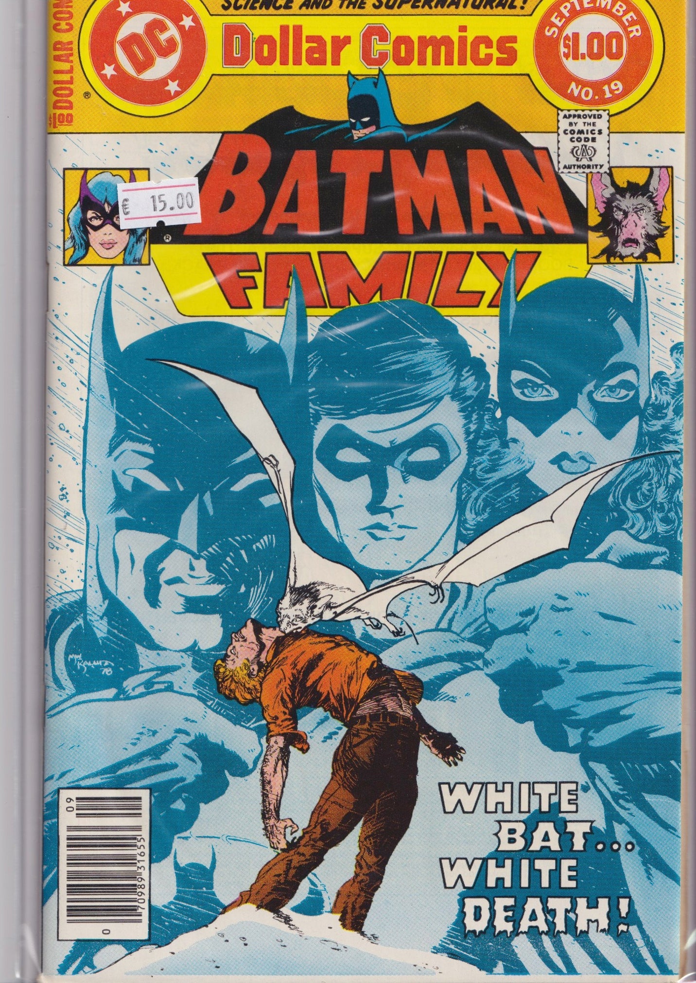 Batman Family #19 (1978) Amazing Golden art Fine
