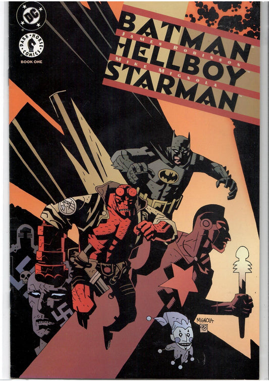 Batman Hellboy Starman full set (1999) Mike Mignola art very Fine