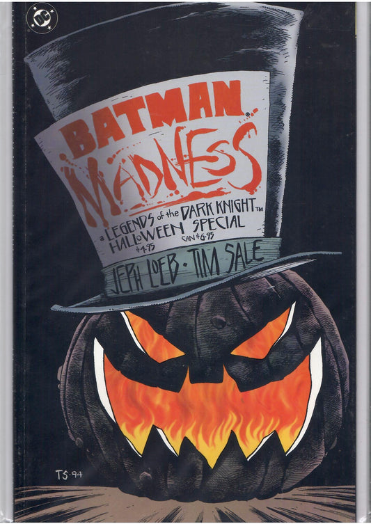 Batman Madness (1994) Halloween Mad Hatter jeph Loeb /Tim Sale very Fine