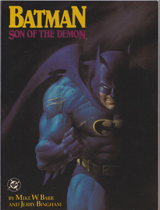 Batman Son of the Demon Graphic Novel (1988) Birth of Damian Very Fine