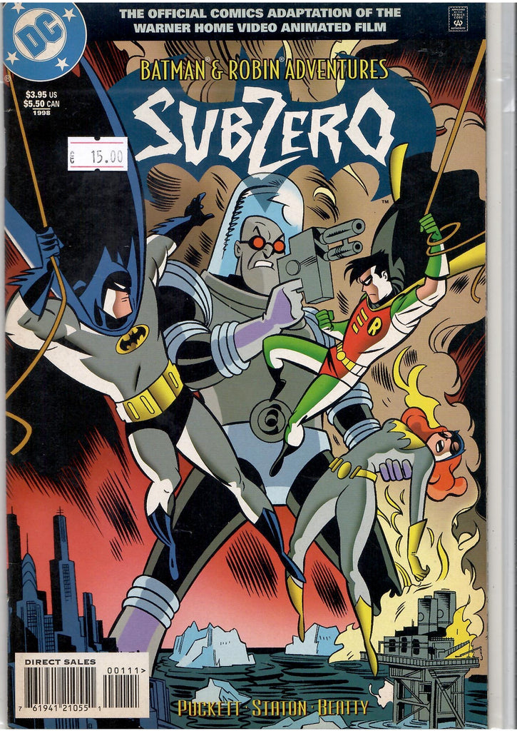 Batman and Robin Adventures Sub-Zero (1999) Very Fine