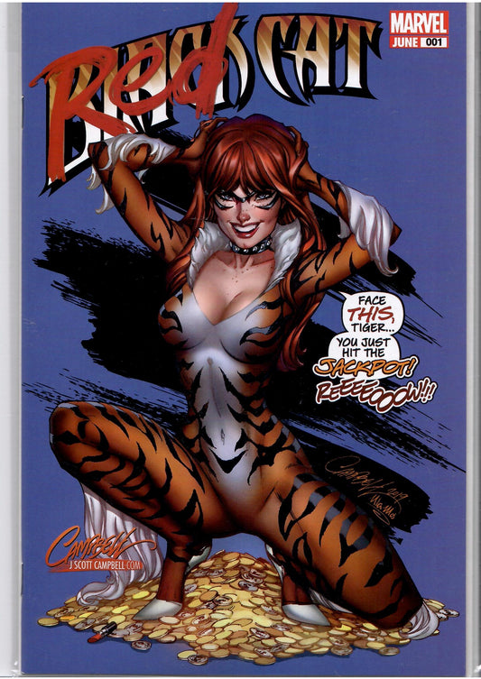 Black Cat #1 (2019) Exclusive Campbell store cover VF