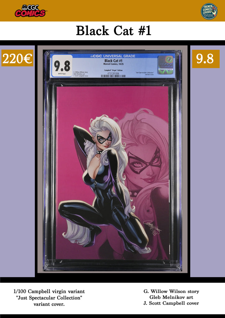  1/100 Virgin Campbell variant CGC 9.8