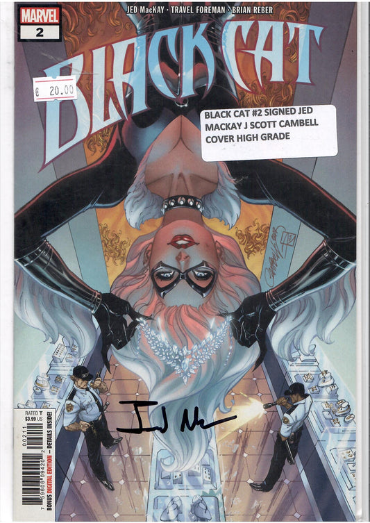 Black Cat #2 (2019) signed J.MacKay VF