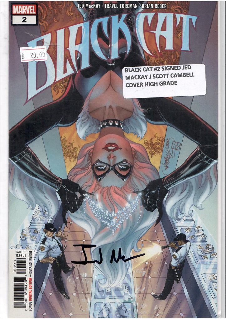 Black Cat #2 (2019) signed J.MacKay VF