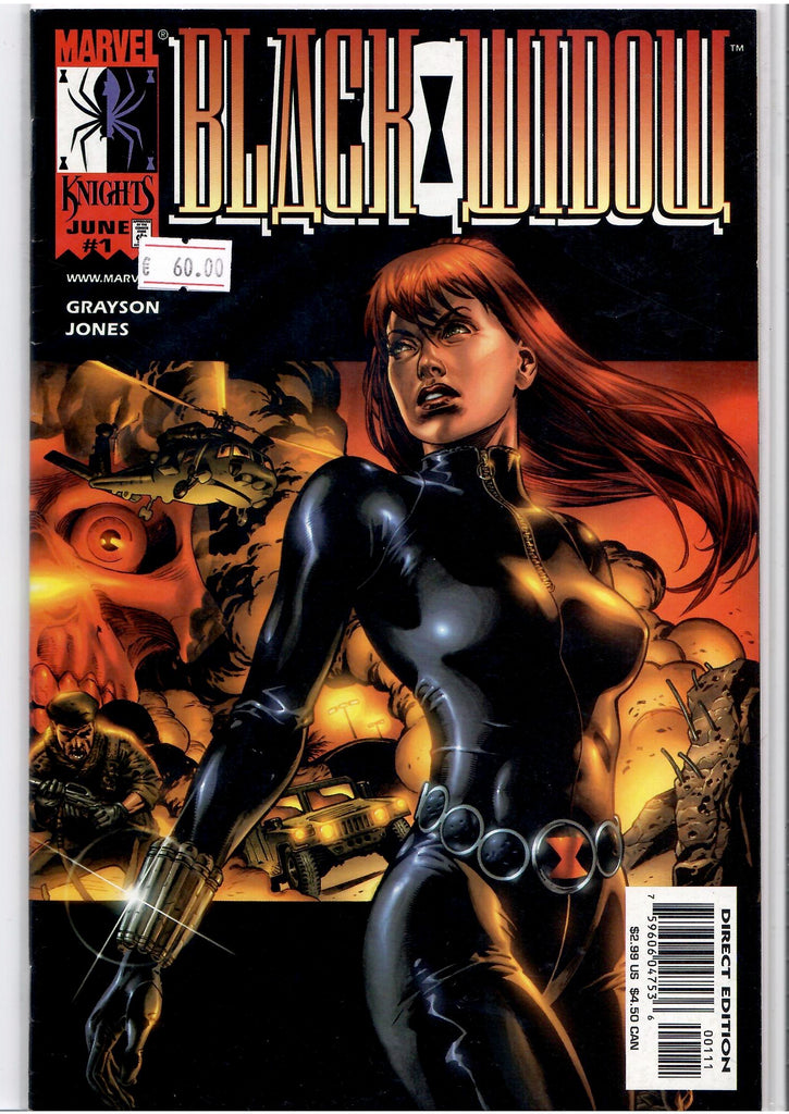 Black Widow #1-3 (1999) Full set  intro Yelena Very Fine