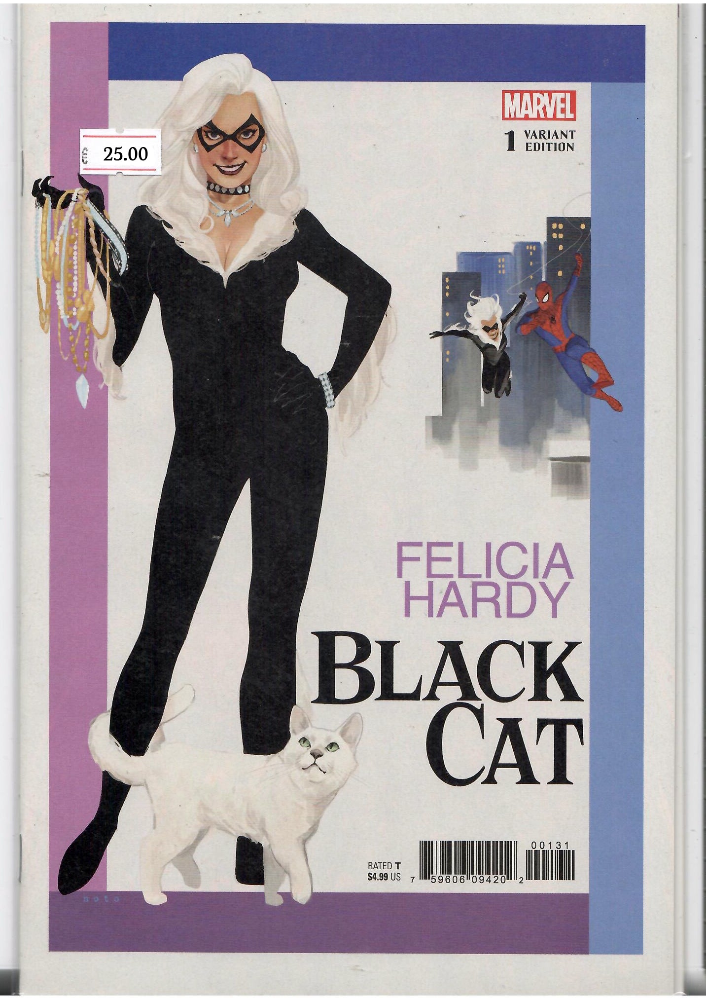 Black cat #1 (2019) Limited 1 for 50 Retailer Incentive Variant Cover. NM