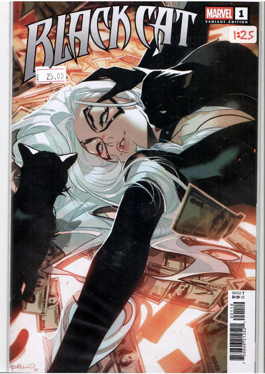 Black cat #1 (2025) Limited 1 for 25 Retailer Incentive Variant Cover. NM