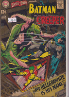 Brave and the Bold #80 (1968) Adams art  Batman and the Creeper Fine