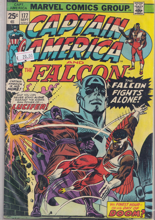 Captain America #177 (1974) Fine+ FC