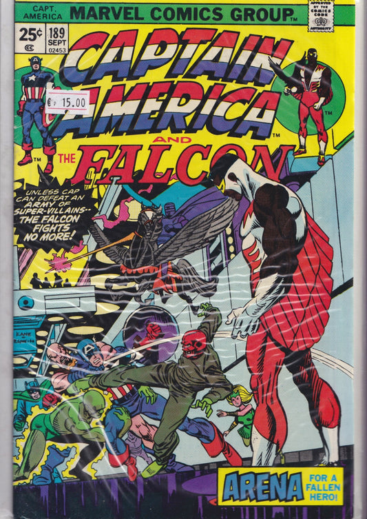Captain America #189 (1975) Fine+ FCL