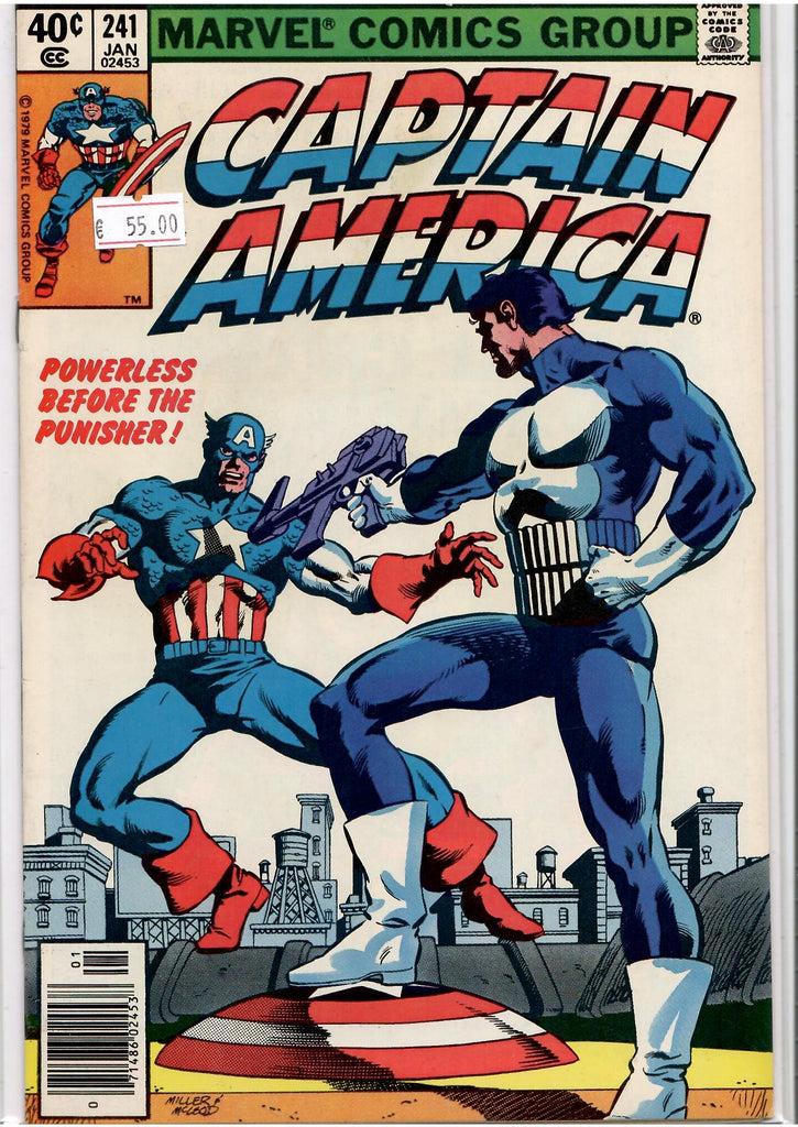 Captain America #241 (1980) Punisher Very Fine