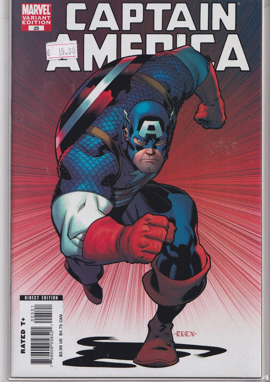 Captain America #25 (2004) The Death of Captain America Variant Very Fine FCL