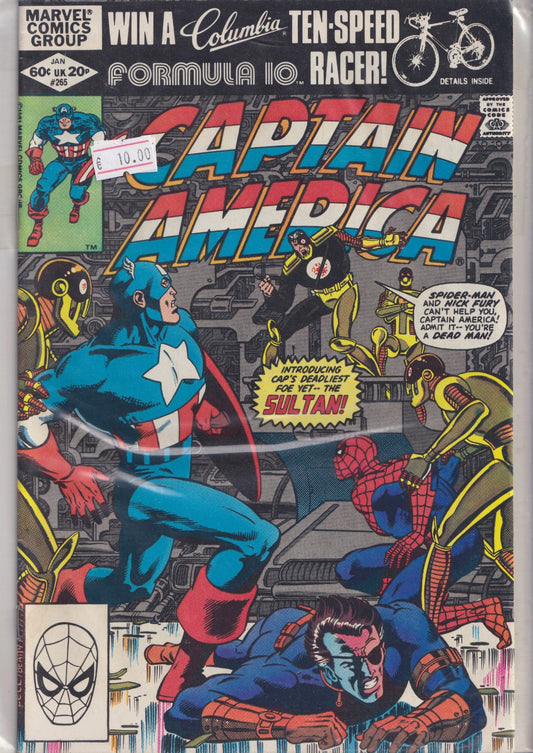 Captain America #265 (1982)  Zeck art very fine FCL