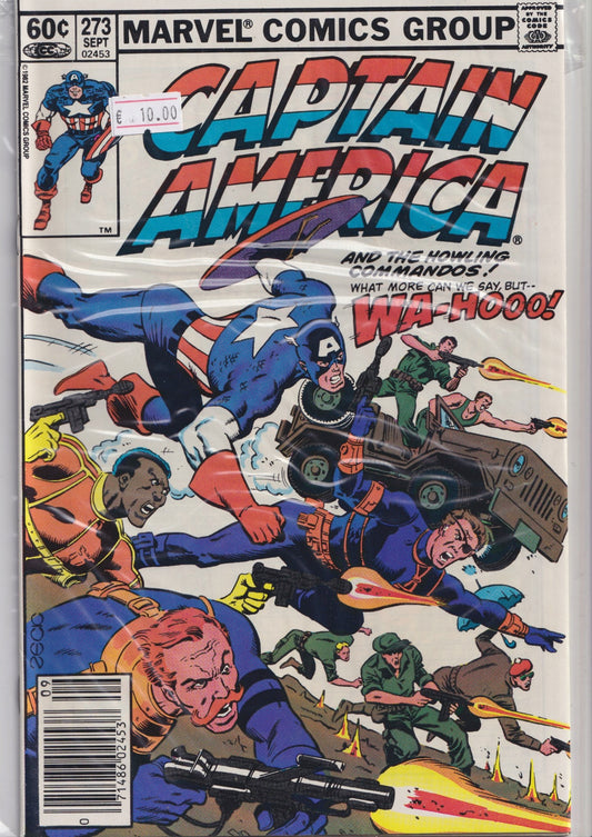 Captain America #273 (1982)  Zeck art very fine FCL
