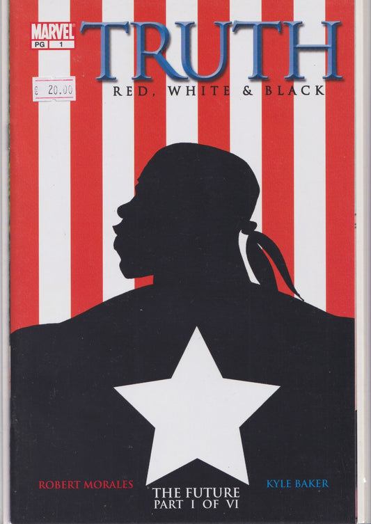 Captain America The Truth Red White and Black #1 (2003) 1° Isaiah Bradley very Fine FCL