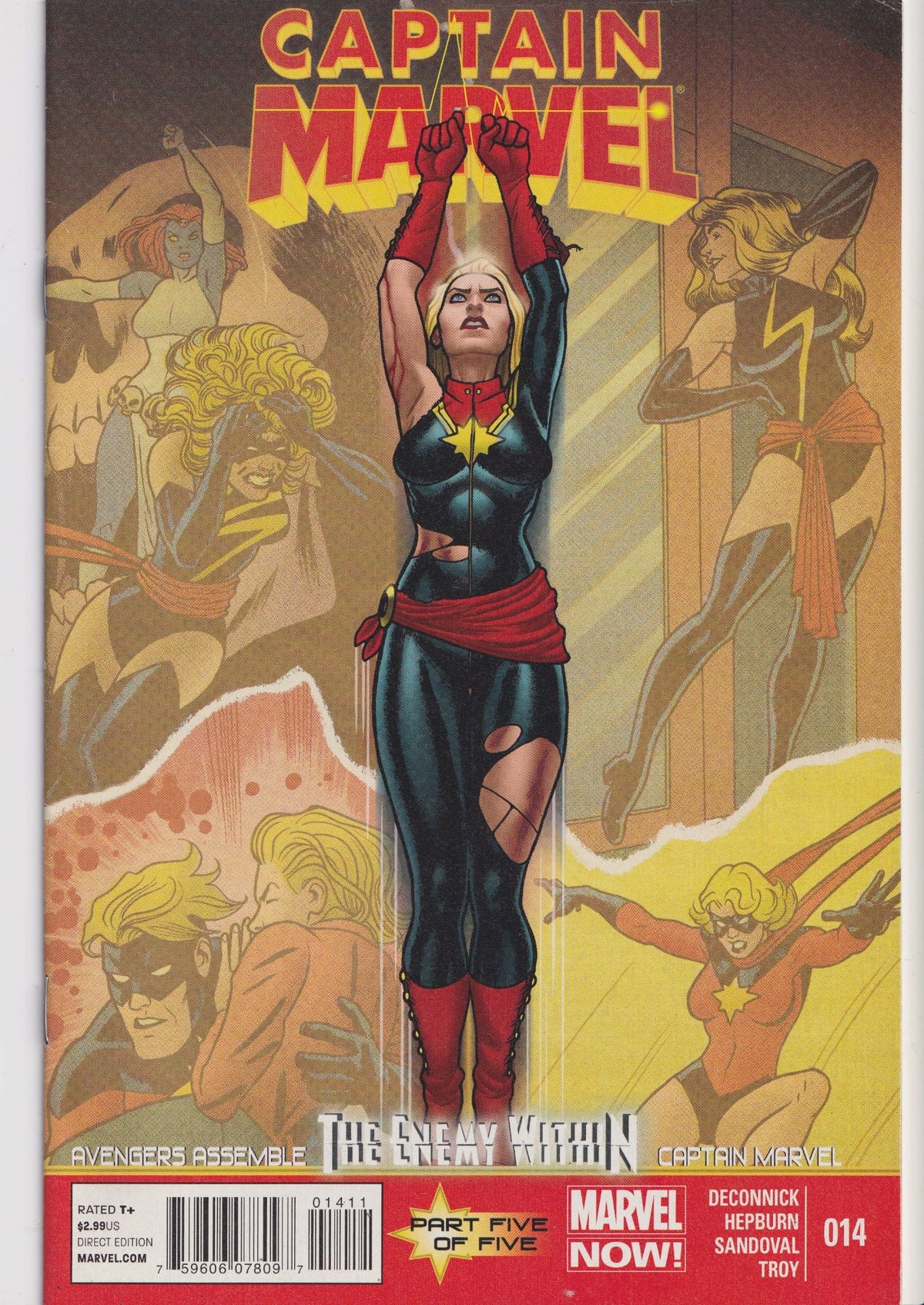 Captain Marvel #14 (2013) First appearance of Kamala Khan (2nd Ms. Marvel) Very Fine FCL