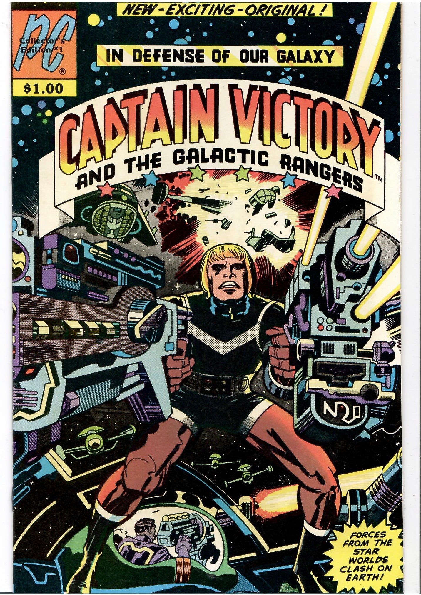 Captain Victory and the Glactic Rangers #1-7 lot (1981) King Kirby  is here! Very Fine