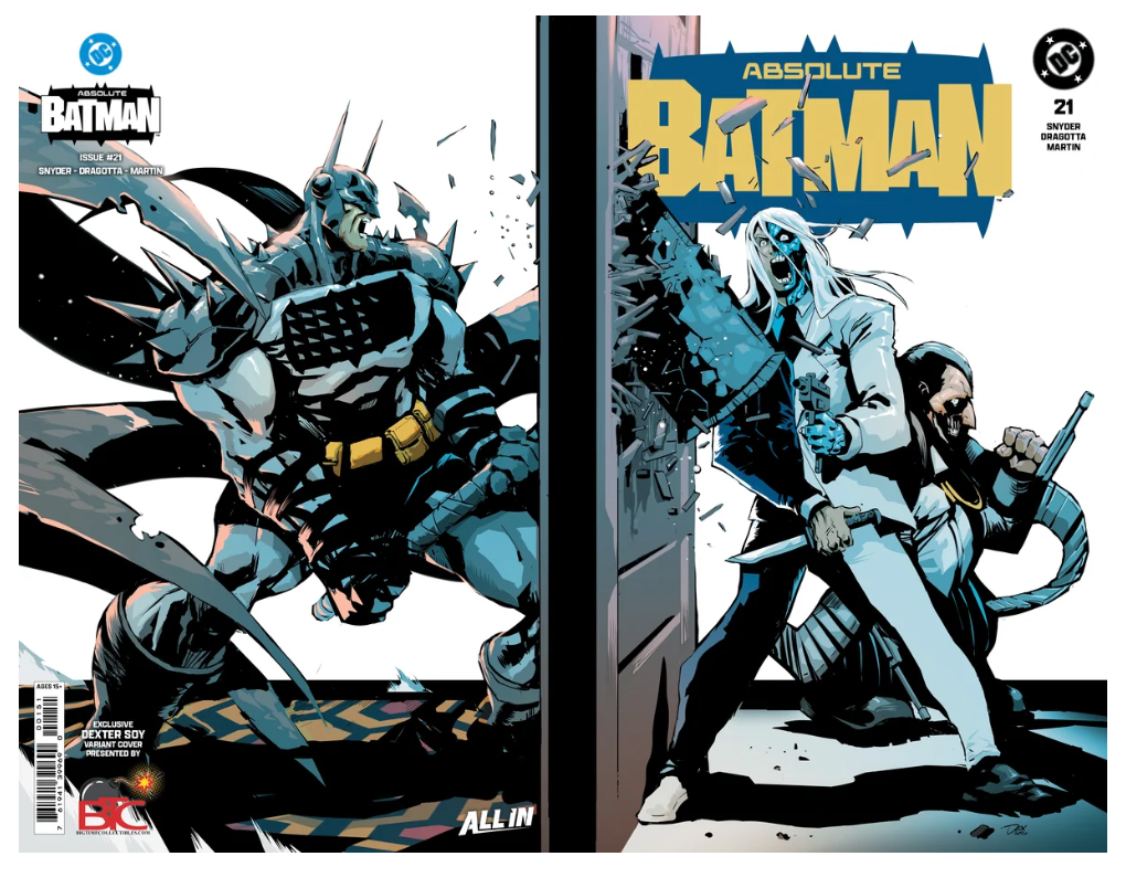 Absolute Batman #21 (2026) Exclusive BTC wraparound cover NM
