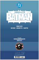 ABSOLUTE BATMAN #23 (2026) MARCO MASTRAZZO EXCLUSIVE VAR NM