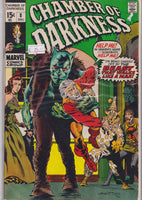 Chamber of Darkness #8 (1970) Marvel 's 70's horror anthology Whrightson art Very Fine