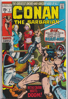 Conan the Barbarian #2 (1970) Barry Smith art  Fine