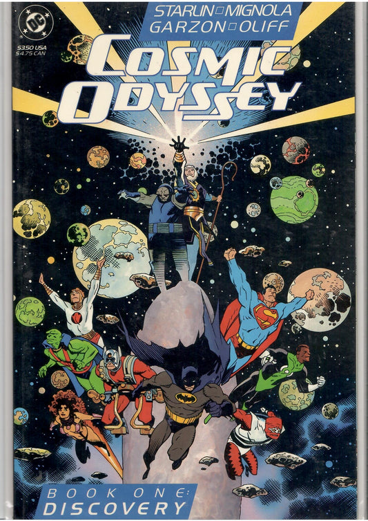 Cosmic Odyssey #1-4 (1988) full set  Starlin/Mignola Very Fine
