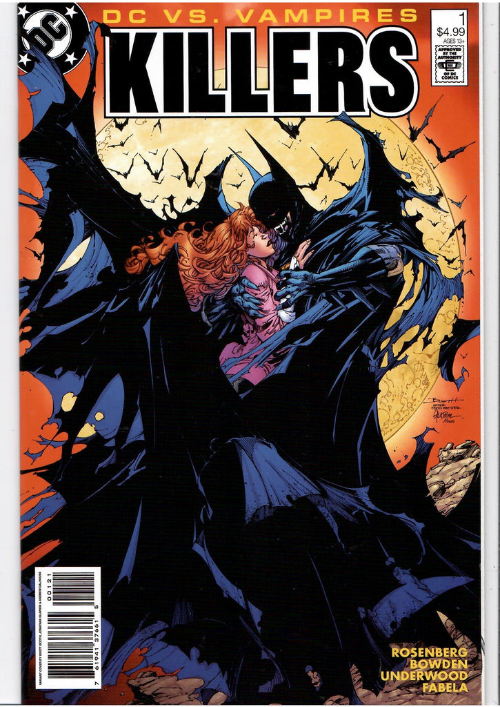 DC vs. Vampires Killers (2022) McFarlane's Batman hommage cover Very Fine