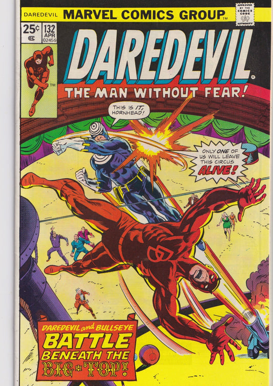 Daredevil #132 (1976) 2° Bullseye Very Fine