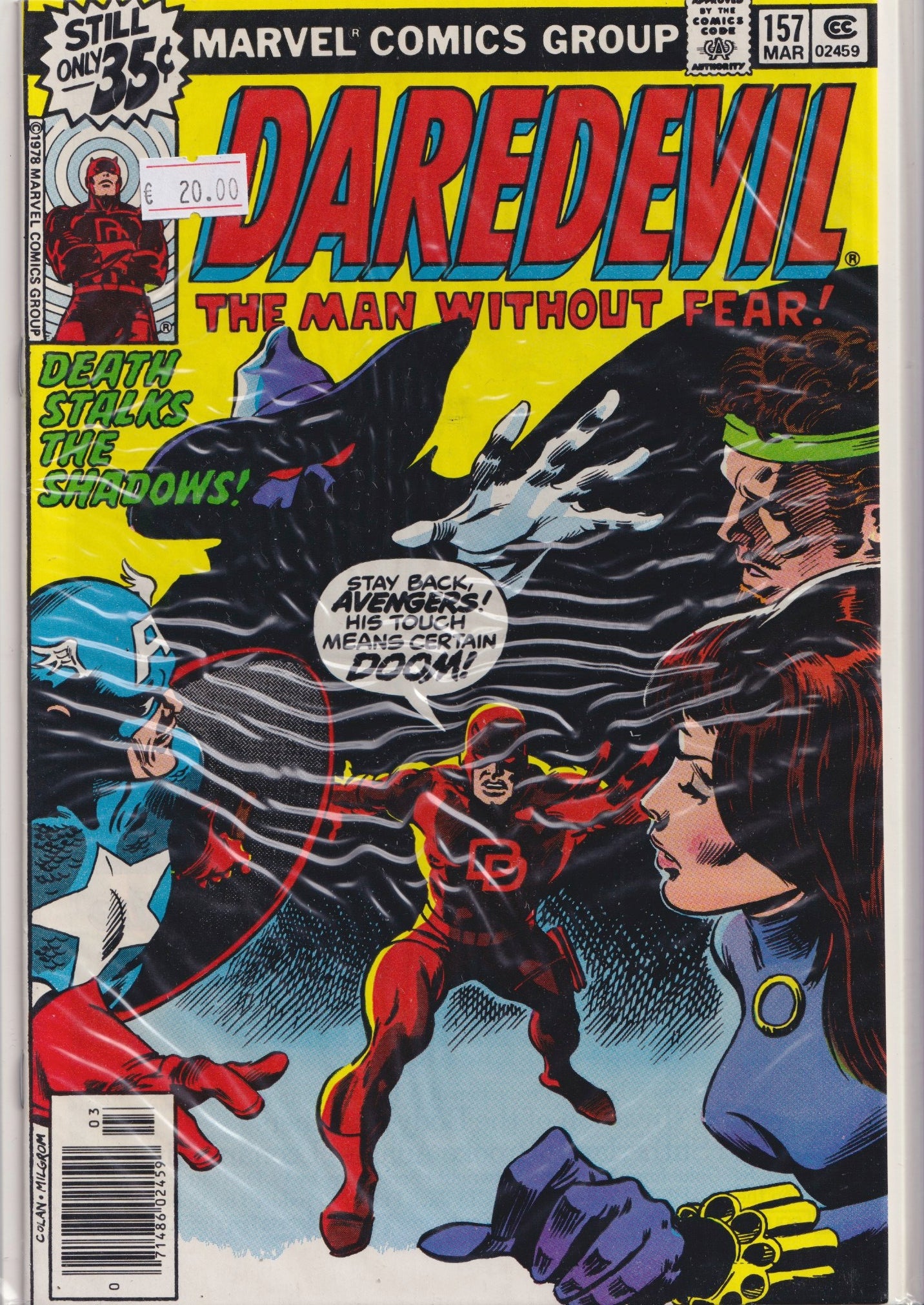 Daredevil #157 (1979) Colan art Very Fine
