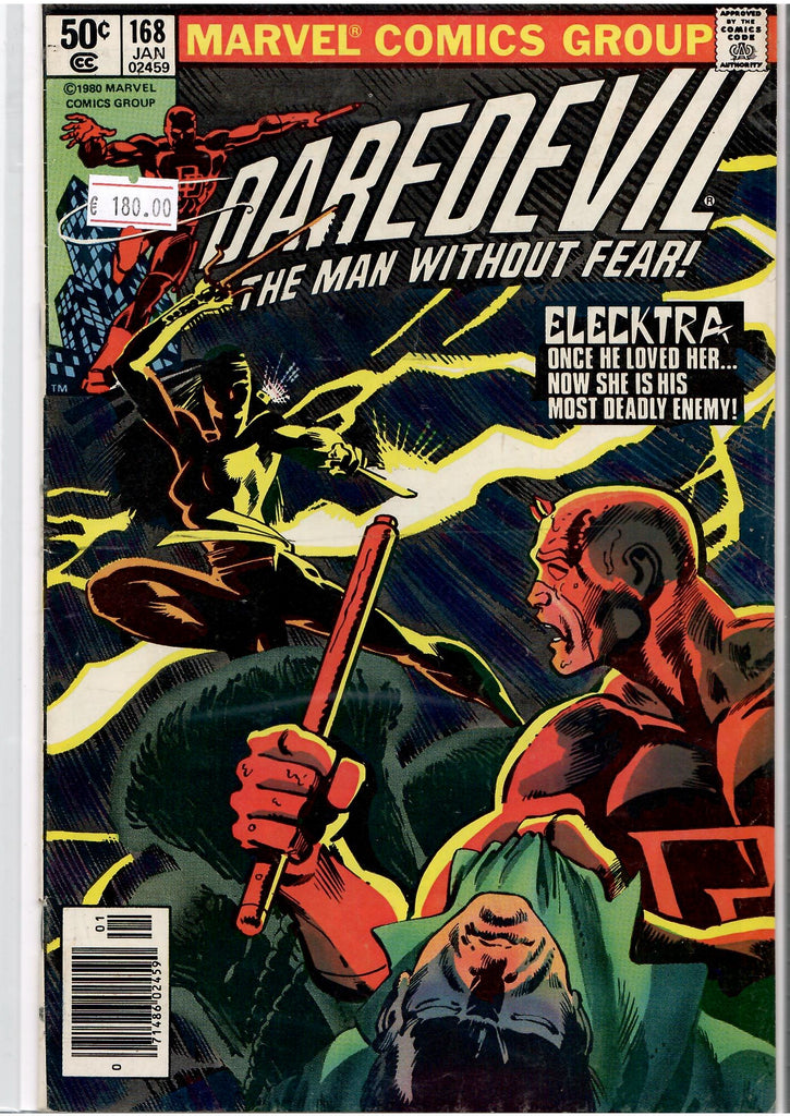 Daredevil #168 ( 1980)  Key issue 1° Elektra Fine