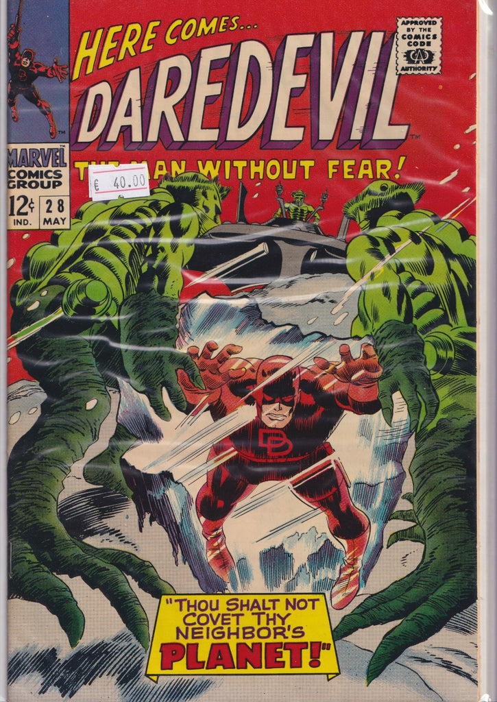 Daredevil #28 (1967) Colan DD  art very Fine