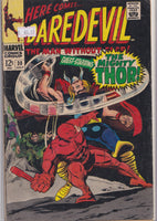 Daredevil #30 (1967) vs Thor Colan art  VG