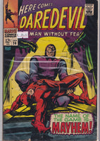 Daredevil #36 (1968) Colan DD  art Fine -