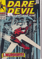 Daredevil #44 (1968) Colan DD  art very  Fine