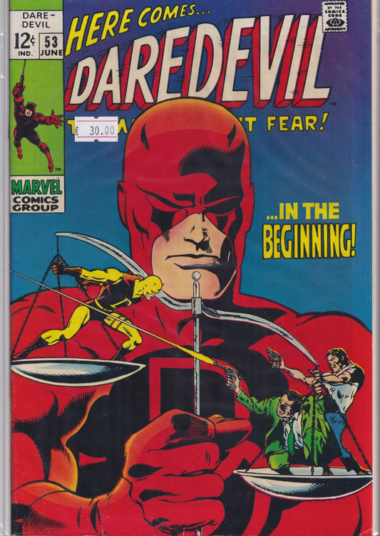 Daredevil #53 (1969) Colan DD art very Fine