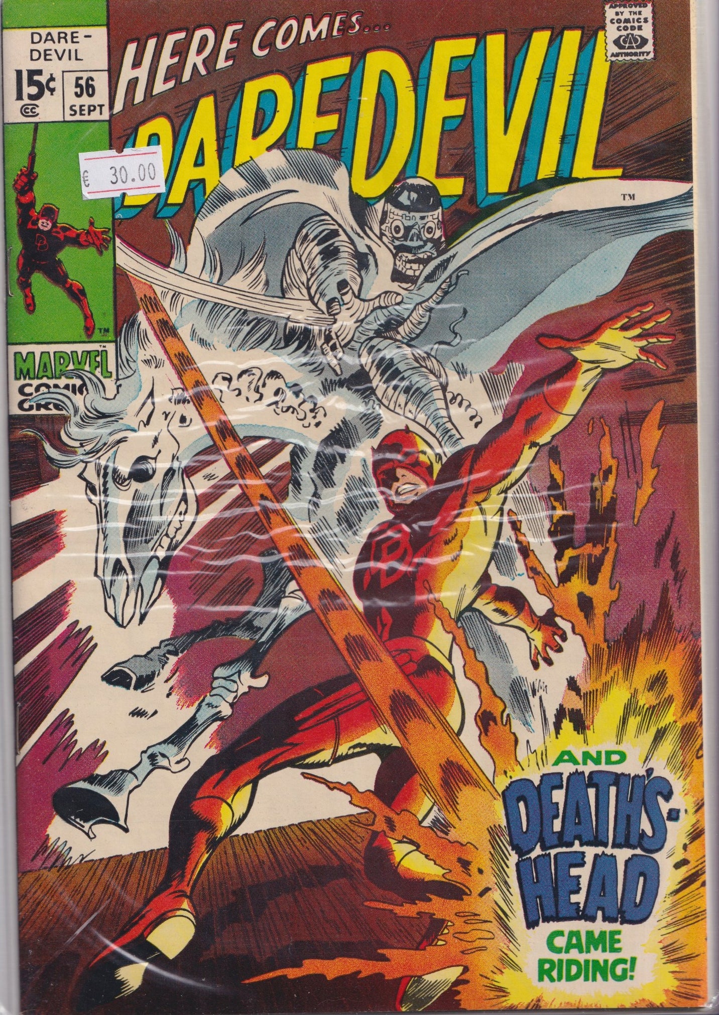 Daredevil #56 (1969) Colan DD art very Fine