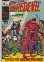 Daredevil #62 (1970) Nighthawk Colan DD art very Fine