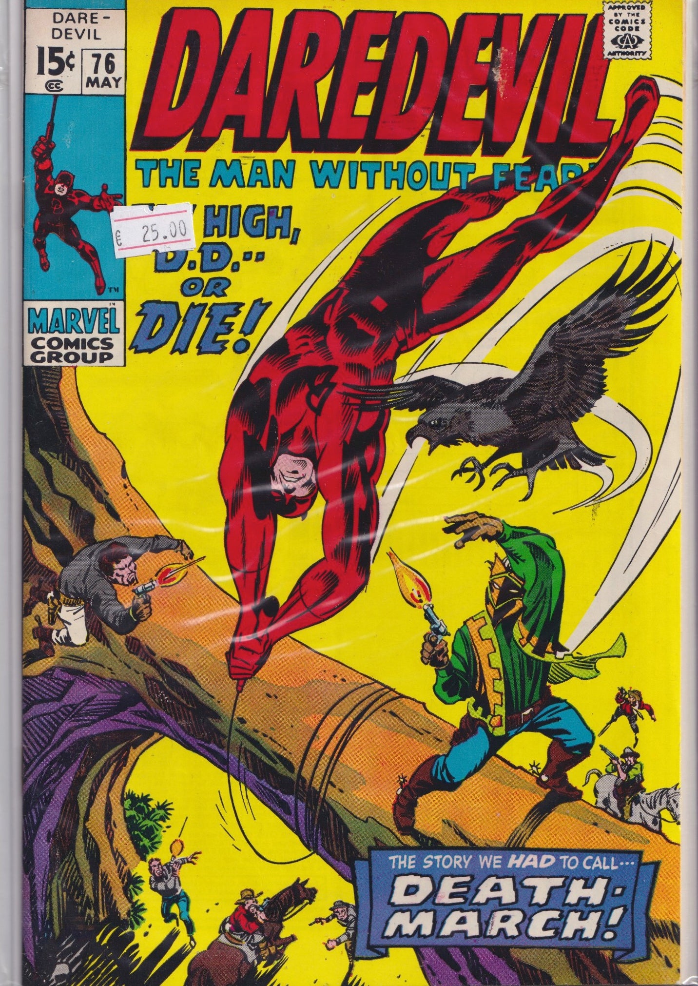 Daredevil #76 (1971) Colan DD art very Fine