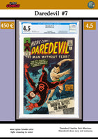 Daredevil #7 (1965) First appearance of Daredevil's red costume CGC 4.5 FCL