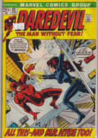 Daredevil #83 (1971)  Black Widow Barry Smith DD art very Fine