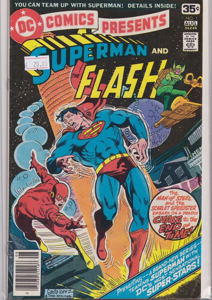 Superman vs Flash Fine