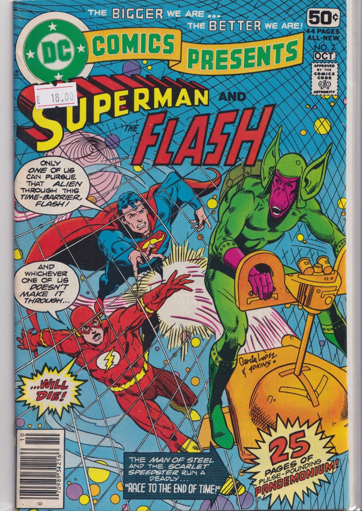Superman vs Flash very Fine