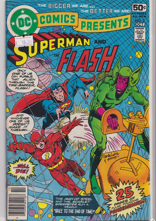 Superman vs Flash very Fine