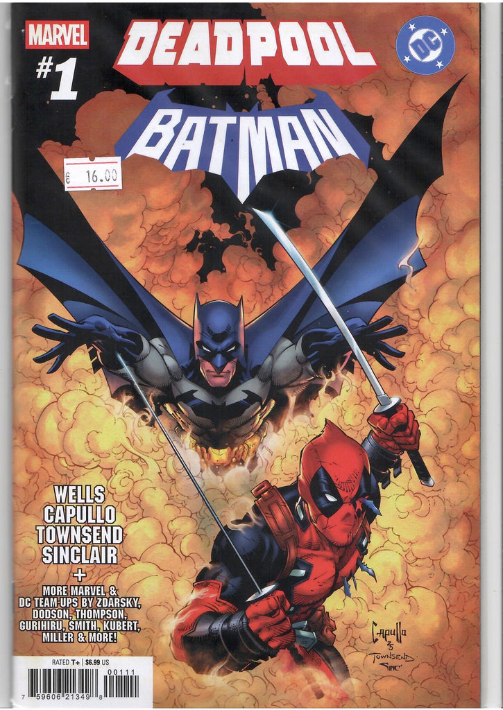 Deadpool Batman #1 (2025) Marvel/Dc team up 1° print NM