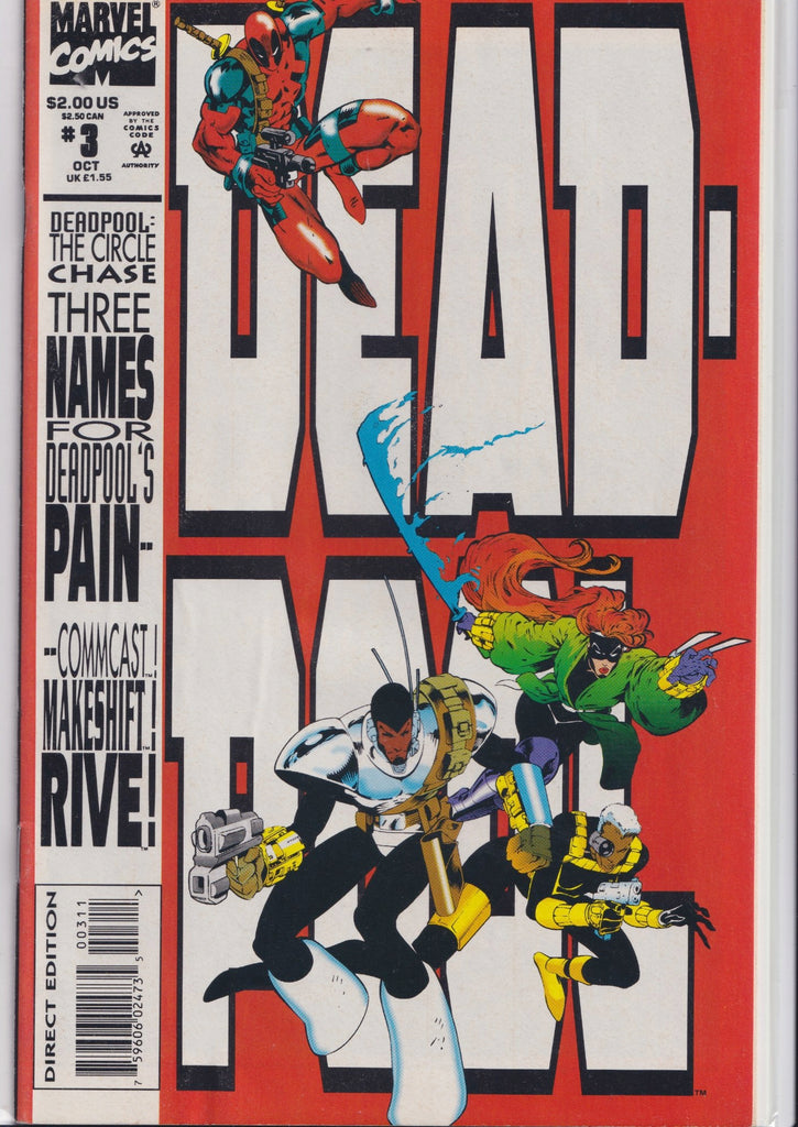 Deadpool Circle Chase #3 (1993) Joe Madureira Very Fine